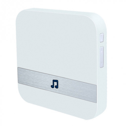 B10 52 CHEMES 110DB Doorbell Receiver Consommation à faible consommation d'énergie Outils de porte de la maison, Fiche UE, AC 90-260V (Blanc) SH077W1674-07