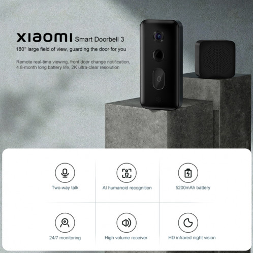 Soignée originale de Xiaomi Smart Soigne 3 SX00831451-07
