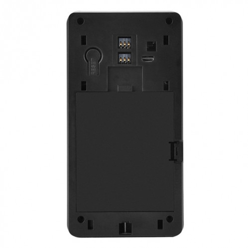 Sonnette visuelle vidéo WIFI intelligente M2 720P, prise en charge de la surveillance à distance du téléphone portable et de la vision nocturne (gris) SH400H1752-016