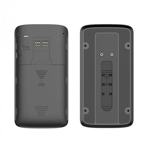 M4 720P Smart WIFI Sonnette visuelle PIR vidéo ultra basse consommation avec 3 fentes pour batterie, prise en charge de la surveillance à distance du téléphone portable et de la vision nocturne et objectif de caméra SH402S963-013
