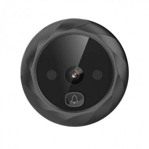 DD3 2.4 pouces TFT écran 0.3MP visionneuse de porte numérique de sécurité, prise en charge de la vision nocturne infrarouge et grand angle 90 degrés (noir) SH935B645-07