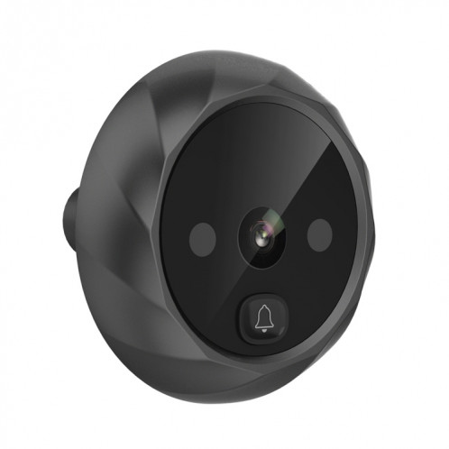 DD3 2.4 pouces TFT écran 0.3MP visionneuse de porte numérique de sécurité, prise en charge de la vision nocturne infrarouge et grand angle 90 degrés (noir) SH935B645-07