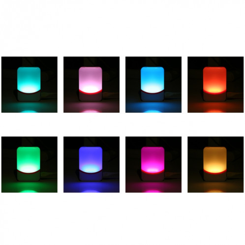 CMF1188 Sonnette sans fil télécommandée pour la musique à domicile avec 38 sonneries et lumières clignotantes colorées + sonneries / sonneries / lumières clignotantes colorées 3 modes (blanc) SH595W1518-013