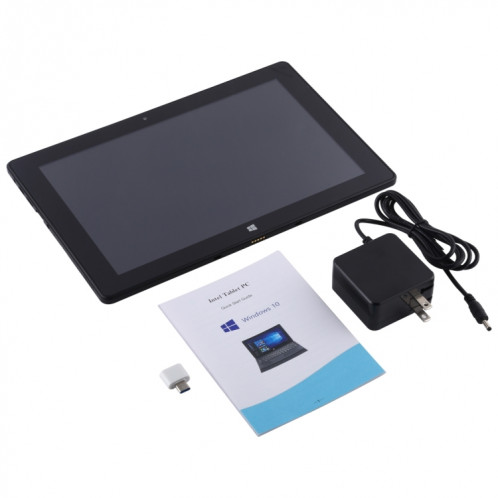 Dual Tablet PC OS, 10,1 pouces, 4 Go + 64 Go, Windows 10 et Android 5.1, Intel Cherry Trail Z8350 Quad-Core jusqu'à 1,84 GHz, OTG, HDMI, BT, WiFi SD0187186-011