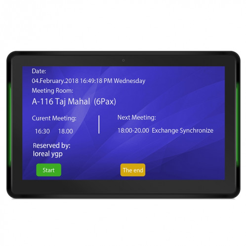 Tablette PC commerciale Hongsamde HSD1562T, 15,6 pouces, 2 Go + 8 Go, Android 5.1 RK3288 Octa Core Cortex A17 jusqu'à 1,8 GHz, prise en charge Bluetooth & WiFi & Ethernet & OTG avec voyant (Noir) SH213B1366-014