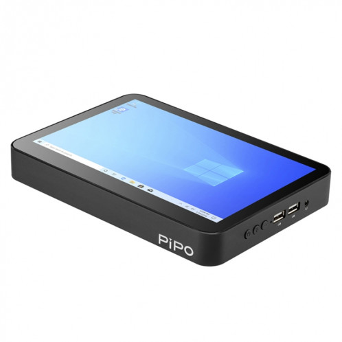 Pipo X2S Mini PC en un, 8 pouces, 2 Go + 64 Go, Windows 10 Intel Atom Z3735F jusqu'à 1,83 GHz, prise en charge WiFi & Bluetooth & TF Card & HDMI & RJ45 (noir) SP369B1645-019