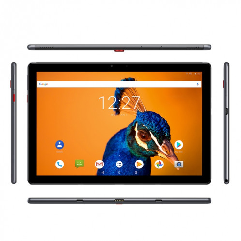 Tablette PC CHUWI Surpad 4G LTE, 10,1 pouces, 4 Go + 128 Go, avec clavier, Android 10.0, Helio MT6771V Octa Core jusqu'à 2,0 GHz, prise en charge de la double SIM et OTG et Bluetooth et WiFi double bande, (noir SC0436569-014