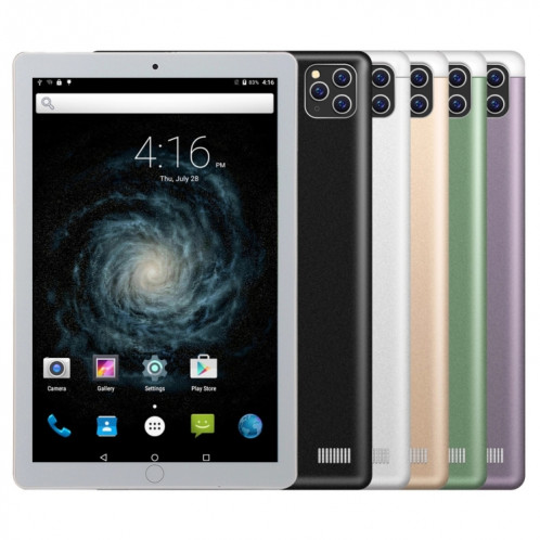 BDF A10 3G Téléphone Tablet PC, 10 pouces, 2GB + 32GB, Android 9.0, MTK8321 OCTA CORE CORTEX-A7, Support Dual Sim & Bluetooth & Wifi & GPS, Plug UE (Vert) SB577G1928-015