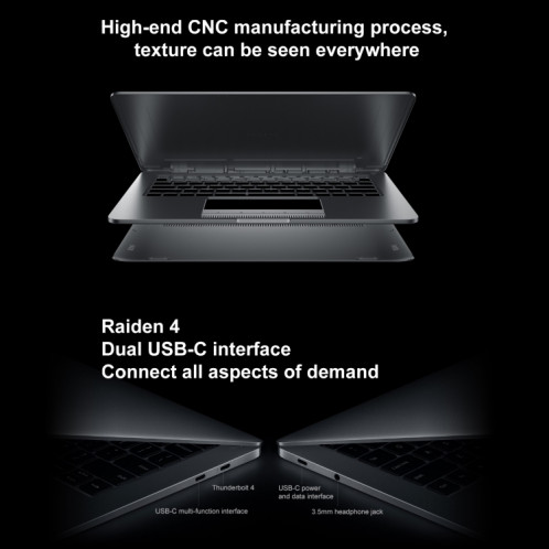 Xiaomi ordinateur portable pro x 14, 14 pouces, 16 Go + 512 Go, Version chinoise de Windows 10, noyau Intel Core I7-11370H quad noyau jusqu'à 4,8 GHz, support Wi-Fi 6 / Bluetooth / déverrouillage d'empreinte digitale SX683H960-07