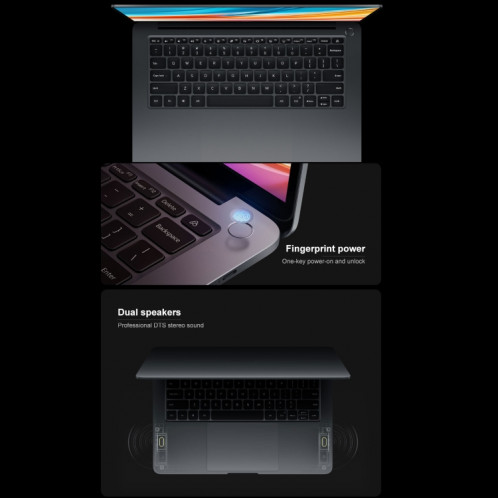 Xiaomi ordinateur portable pro x 14, 14 pouces, 16 Go + 512 Go, Version chinoise de Windows 10, noyau Intel Core I7-11370H quad noyau jusqu'à 4,8 GHz, support Wi-Fi 6 / Bluetooth / déverrouillage d'empreinte digitale SX683H960-07
