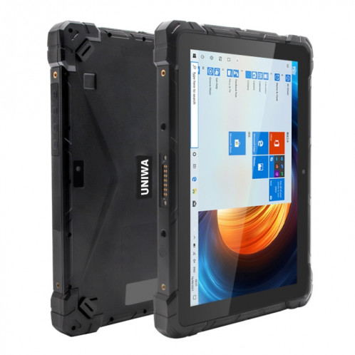 Uniwa WinPad W108 Tablet robuste PC, 10,1 pouces, 8 Go + 128 Go, IP67 imperméable imperméable antichoc, Windows 10 Pro, Intel Gemini Lake N4120 Quad Core, Support WiFi / Bluetooth / RJ-45, Fiche américaine SU07271871-07