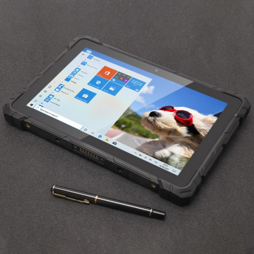 Uniwa WinPad W108 Tablet robuste PC, 10,1 pouces, 8 Go + 128 Go, IP67 imperméable imperméable antichoc, Windows 10 Pro, Intel Gemini Lake N4120 Quad Core, Support WiFi / Bluetooth / RJ-45, Fiche américaine SU07271871-07