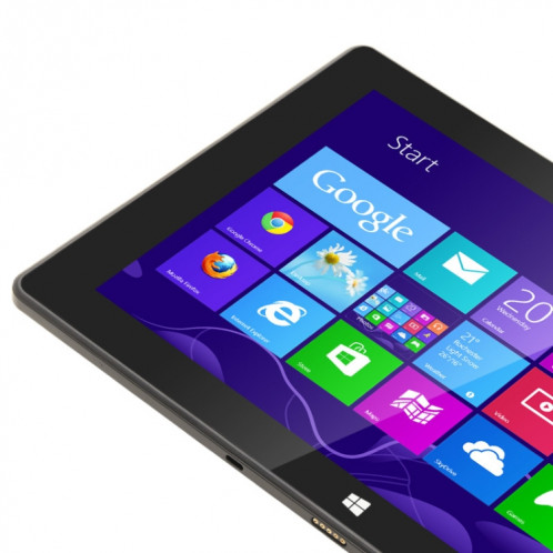Uniwa Winpad BT301 Tablet PC, 10,1 pouces, 4 Go + 64 Go, Windows 10 Home, Intel Gemini Lake N4120 Quad Core, support WiFi & BT & HDMI & OTG, clavier non inclus, US Plug (noir) SU753B683-07