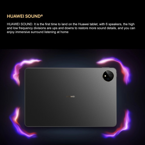 HUAWEI MatePad Pro 11 pouces 2022 Wi-Fi GOT-W29 8 Go + 128 Go, HarmonyOS 3 Qualcomm Snapdragon 870 Octa Core jusqu'à 3,2 GHz, prend en charge le double WiFi/BT/GPS, ne prend pas en charge Google Play (noir) SH791B1535-012
