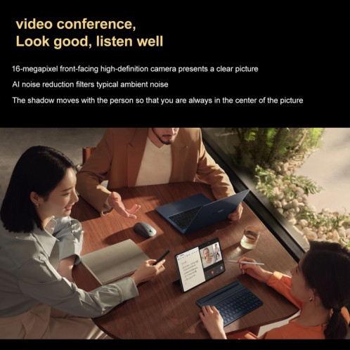 HUAWEI MatePad Pro 11 pouces 2022 Wi-Fi GOT-W29 8 Go + 128 Go, HarmonyOS 3 Qualcomm Snapdragon 870 Octa Core jusqu'à 3,2 GHz, prend en charge le double WiFi/BT/GPS, ne prend pas en charge Google Play (noir) SH791B1535-012