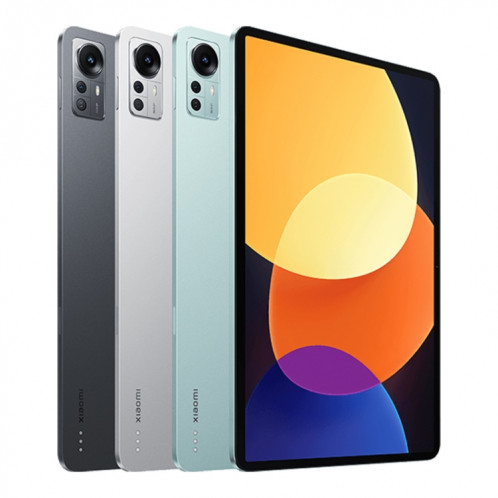 Xiaomi Pad 5 Pro, 12,4 pouces, 6 Go + 128 Go, Caméras arrière doubles, MIUI 13 Qualcomm Snapdragon 870 Octa Core jusqu'à 3,2 GHz, batterie 10 000 mAh (noir) SX811B1033-013