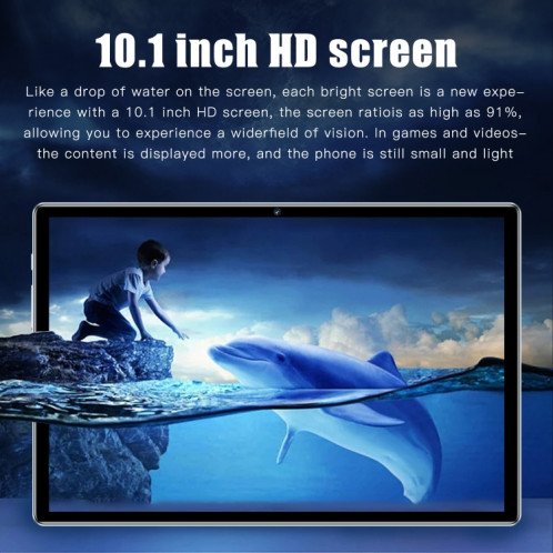 Tablette PC P10 4G LTE, 10,1 pouces, 4 Go + 32 Go, Android 8.1 MTK6750 Octa Core, prise en charge double SIM, WiFi, Bluetooth, GPS (vert) SH822G686-015
