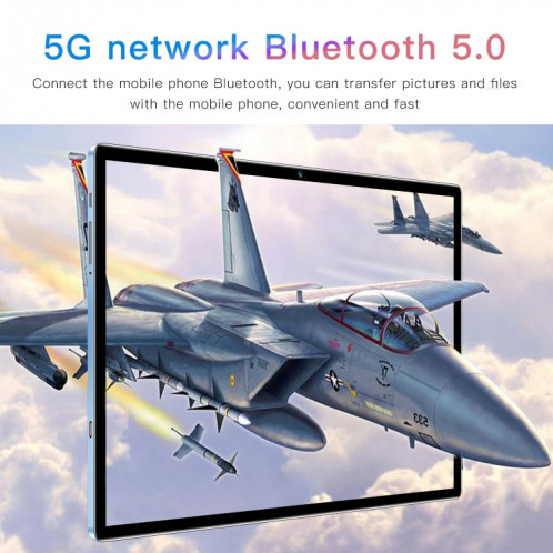 Tablette PC X12 4G LTE, 10,1 pouces, 4 Go + 32 Go, Android 8.1 MTK6750 Octa Core, prise en charge double SIM, WiFi, Bluetooth, GPS (blanc) SH824W869-014