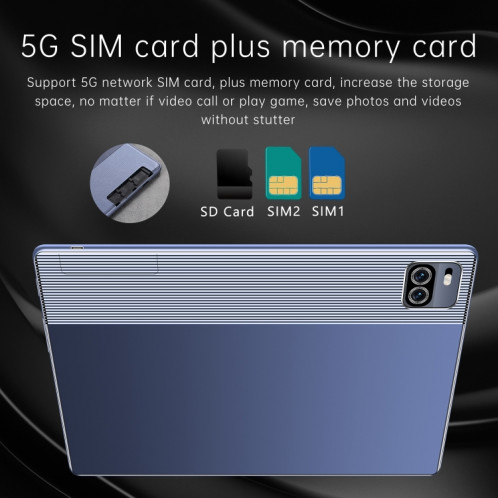 Tablette d'appel téléphonique X101 3G, 10,1 pouces, 2 Go + 16 Go, Android 5.1 MT6592 Octa Core, prise en charge double SIM, WiFi, Bluetooth, GPS (gris) SH827H914-015