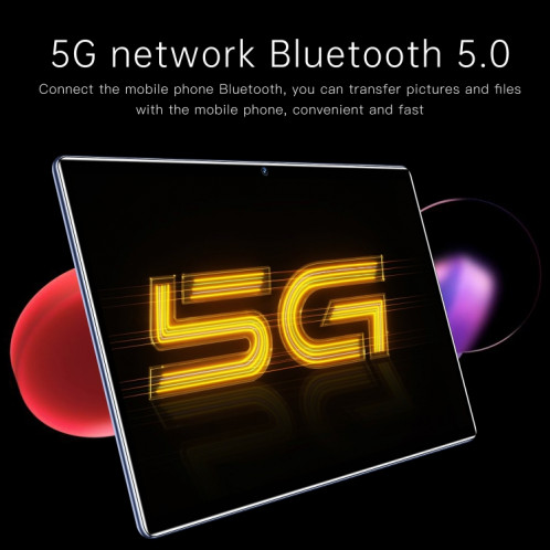 Tablette d'appel téléphonique X101 3G, 10,1 pouces, 2 Go + 16 Go, Android 5.1 MT6592 Octa Core, prise en charge double SIM, WiFi, Bluetooth, GPS (bleu) SH827L1293-015