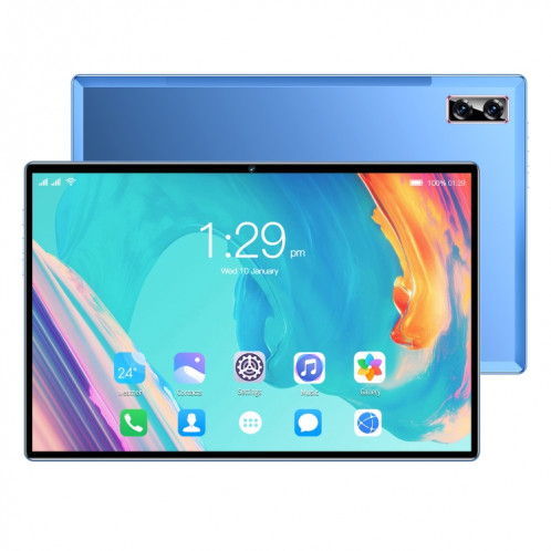 Tablette PC G18 4G LTE, 10,1 pouces, 4 Go + 32 Go, Android 8.1 MTK6750 Octa Core, prise en charge double SIM, WiFi, Bluetooth, GPS (bleu) SH829L1007-014