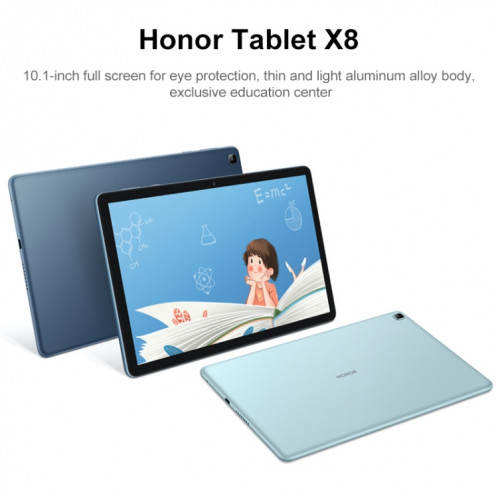 Honor Pad X8 AGM3-W09HN Wi-Fi, 10,1 pouces, 6 Go + 128 Go, Magic UI 4.0 MediaTek MT8786 Octa Core, prend en charge BT / GPS / OTG, ne prend pas en charge Google (bleu) SH833L1053-09