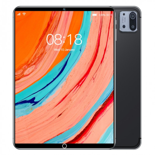 Tablette d'appel téléphonique X6 Pro 3G, 10,1 pouces, 1 Go + 16 Go, Android 5.1 MT6592 Octa Core, prise en charge double SIM, WiFi, BT, GPS (noir) SH885B1429-013