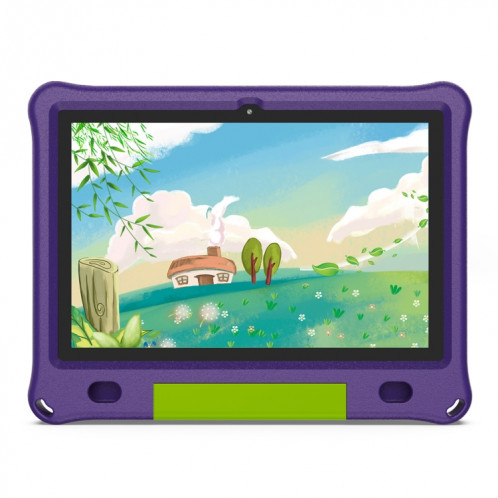 Tablette Pritom B10K pour enfants, 10,1 pouces, 3 Go + 64 Go, Processeur quadricœur Android 12 Allwinner A133, prise en charge WiFi 2.4G / BT 4.0, version globale avec Google Play (violet) SP889P275-09