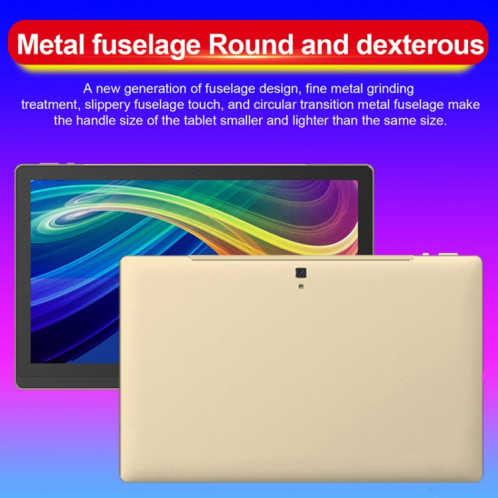 Tablette PC M101 4G LTE, 14,1 pouces, 4 Go + 128 Go, Android 8.1 MTK6797 Deca Core 2,1 GHz, double SIM, prise en charge GPS, OTG, WiFi, BT (bleu) SH891L452-016