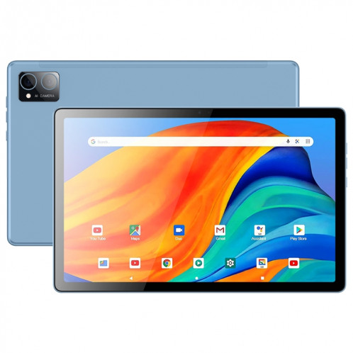 Tablette PC BDF P60 4G LTE, 10,36 pouces, 8 Go + 128 Go, Android 11.0 MTK6762 Octa Core, prise en charge double SIM et Bluetooth et WiFi, (bleu ciel) SB65SL1865-010