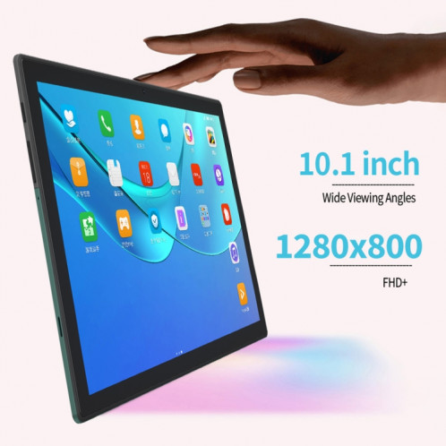 Tablette PC BDF P70 4G LTE, 10,1 pouces, 8 Go + 128 Go, Android 12.0 MTK6762 Octa Core, prise en charge double SIM et Bluetooth et WiFi, (or) SB966J686-012