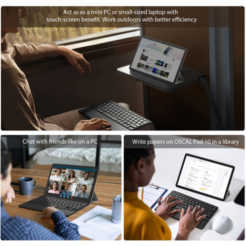 Tablette PC X30 4G LTE, 10,1 pouces, 3 Go + 64 Go, Android 11.0 Spreadtrum T310 Quad-core, prise en charge double SIM/WiFi/Bluetooth/GPS, (blanc) SH976W445-010