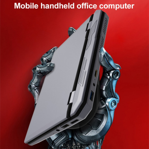 7-X133 Ordinateur portable de poche 7,0 pouces, 12 Go + 512 Go, Windows 10 Intel Celeron J4105 Quad Core jusqu'à 2,3 GHz, prend en charge le Wi-Fi double bande et la carte BT et TF SH09801699-015