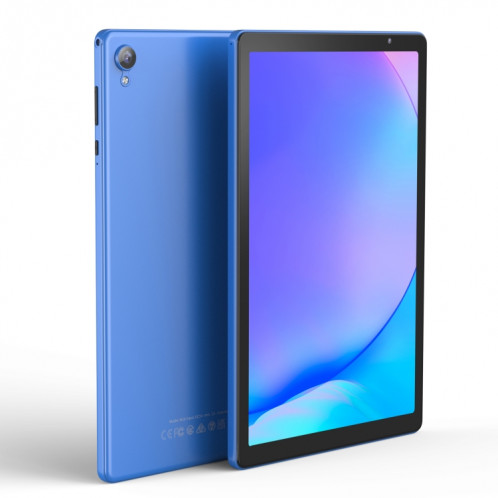 D10A Tablette PC 10,1 pouces, 2 Go + 32 Go, Processeur quadricœur Android 12 Allwinner A133, prise en charge WiFi 6/Bluetooth, version globale avec Google Play, prise US (bleu) SH981L1638-011