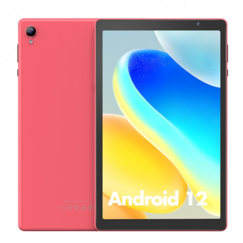 D10A Tablette PC 10,1 pouces, 2 Go + 32 Go, Processeur quadricœur Android 12 Allwinner A133, prise en charge WiFi 6/Bluetooth, version globale avec Google Play, prise US (rouge) SH981R323-011