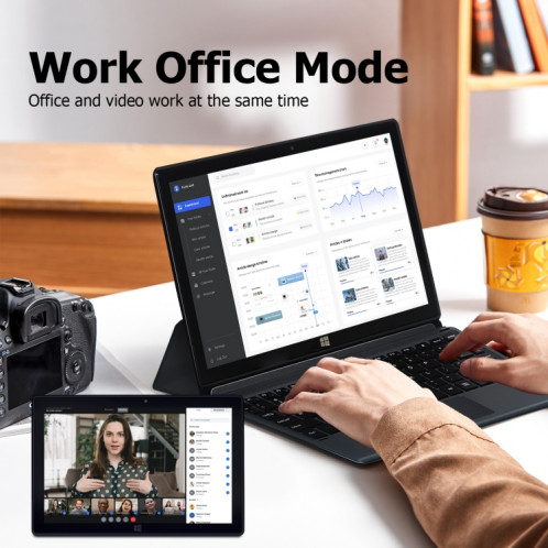 Tablette PC LZ1003, 10,1 pouces, 16 Go + 256 Go, Windows 11, Intel Celeron J4105 Quad Core, prise en charge de la carte TF, HDMI, BT et double WiFi, clavier non inclus SH1006774-010