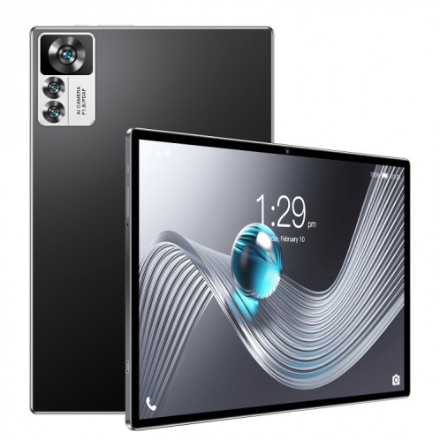Tablette PC 12S Pro 4G LTE, 10,1 pouces, 4 Go + 64 Go, Android 8.1 MTK6755 Octa-core 2.0GHz, Support Double SIM / WiFi / Bluetooth / GPS (Noir) SH022B557-016