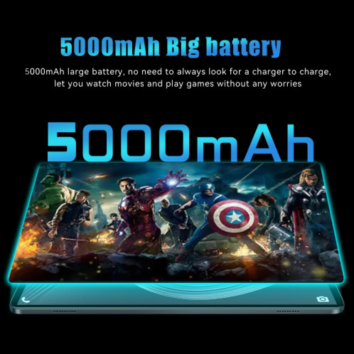 Tablette PC 12S Pro 4G LTE, 10,1 pouces, 4 Go + 64 Go, Android 8.1 MTK6755 Octa-core 2.0GHz, Support Double SIM / WiFi / Bluetooth / GPS (Noir) SH022B557-016