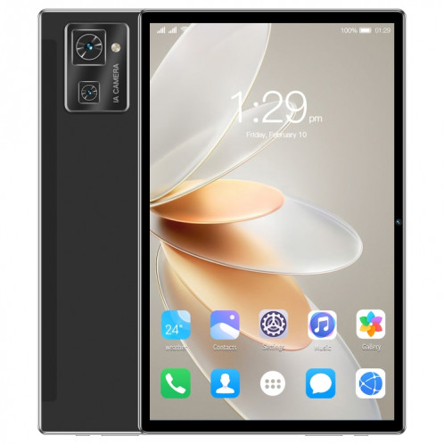 Tablette d'appel téléphonique 20S Pro 3G, 10,1 pouces, 2 Go + 32 Go, Android 7.0 MTK6735 Quad-core 1.3GHz, Support Dual SIM / WiFi / Bluetooth / GPS (Noir) SH023B1893-016