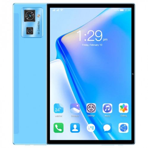 Tablette d'appel téléphonique 20S Pro 3G, 10,1 pouces, 2 Go + 32 Go, Android 7.0 MTK6735 Quad-core 1.3GHz, Prise en charge Dual SIM / WiFi / Bluetooth / GPS (Bleu) SH023L1056-016