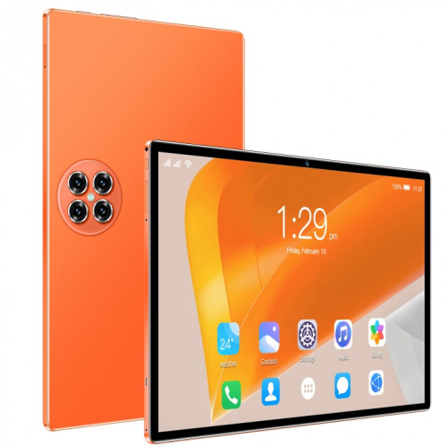 Tablette PC Mate50 4G LTE, 10,1 pouces, 4 Go + 64 Go, Android 8.1 MTK6755 Octa-core 2.0GHz, Prise en charge Double SIM / WiFi / Bluetooth / GPS (Orange) SH024E311-016