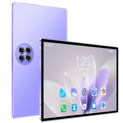 Tablette PC Mate50 4G LTE, 10,1 pouces, 4 Go + 64 Go, Android 8.1 MTK6755 Octa-core 2.0GHz, Support Double SIM / WiFi / Bluetooth / GPS (Violet) SH024P1392-016
