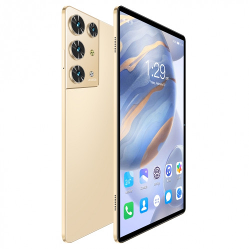 Tablette PC S30 Pro 4G LTE, 10,1 pouces, 4 Go + 64 Go, Android 8.1 MTK6755 Octa-core 2.0GHz, Support Double SIM / WiFi / Bluetooth / GPS (Or) SH025J1878-016