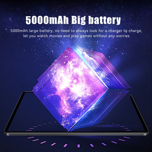 Tablette PC S30 Pro 4G LTE, 10,1 pouces, 4 Go + 64 Go, Android 8.1 MTK6755 Octa-core 2.0GHz, Support Double SIM / WiFi / Bluetooth / GPS (Bleu) SH025L1358-016
