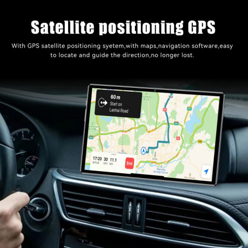 Tablette PC S30 Pro 4G LTE, 10,1 pouces, 4 Go + 64 Go, Android 8.1 MTK6755 Octa-core 2.0GHz, Support Double SIM / WiFi / Bluetooth / GPS (Bleu) SH025L1358-016