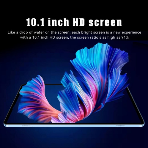 Tablette PC S30 Pro 4G LTE, 10,1 pouces, 4 Go + 64 Go, Android 8.1 MTK6755 Octa-core 2.0GHz, Support Double SIM / WiFi / Bluetooth / GPS (Bleu) SH025L1358-016