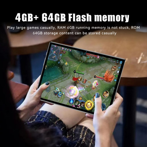 Tablette PC S30 Pro 4G LTE, 10,1 pouces, 4 Go + 64 Go, Android 8.1 MTK6755 Octa-core 2.0GHz, Support Double SIM / WiFi / Bluetooth / GPS (Bleu) SH025L1358-016