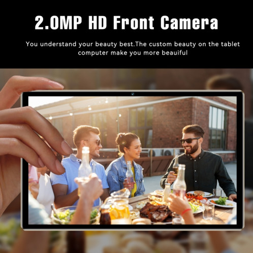 Tablette PC S30 Pro 4G LTE, 10,1 pouces, 4 Go + 64 Go, Android 8.1 MTK6755 Octa-core 2.0GHz, Support Double SIM / WiFi / Bluetooth / GPS (Noir) SH025B1907-016