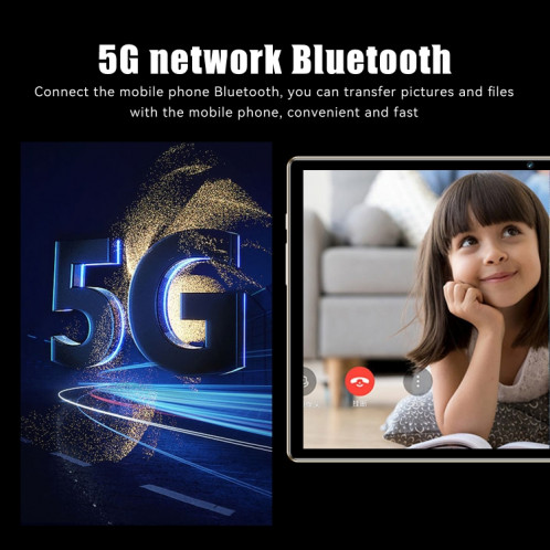 Tablette PC S30 Pro 4G LTE, 10,1 pouces, 4 Go + 64 Go, Android 8.1 MTK6755 Octa-core 2.0GHz, Support Double SIM / WiFi / Bluetooth / GPS (Bleu) SH025L1358-016