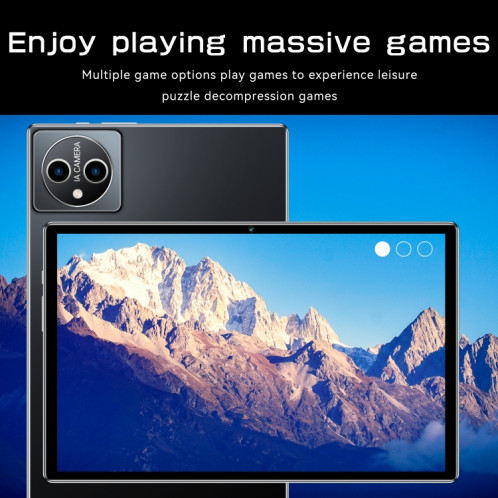 Tablette PC X15 4G LTE, 10,1 pouces, 4 Go + 64 Go, Android 8.1 MTK6755 Octa-core 2.0GHz, Support Double SIM / WiFi / Bluetooth / GPS (Noir) SH027B1125-015